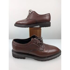 Paul Stuart Wearlights Men's Pebble Grain Derby Shoes Made in Italy - See...